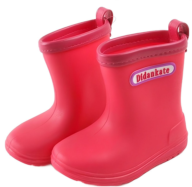 Didankate 兒童款拼色雨靴 1811-AA
