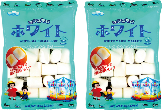 EIWA 香草風味棉花糖, 110g, 2包