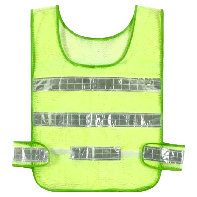 中防安衛 超透氣安全反光背心 螢光黃 S 號 安全防護必備, 5件