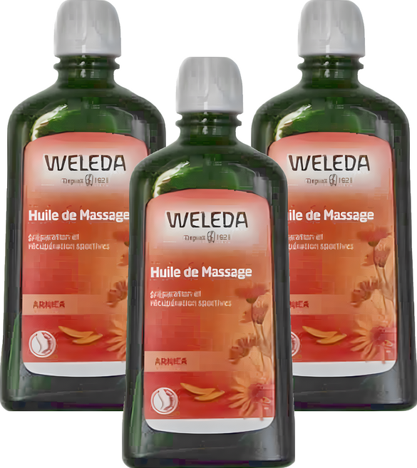 WELEDA 薇蕾德 山金車舒活按摩油, 200ml, 3瓶