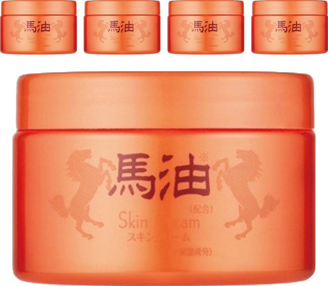 L'EGERE 日本全效保濕修護馬油霜, 280g, 5個