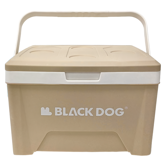 BLACK DOG 黑狗冰島保冰箱 25L, 淺卡其色