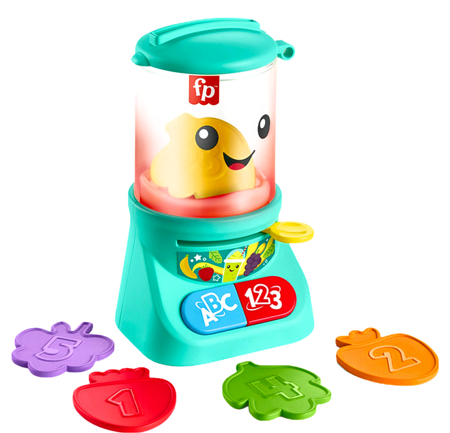 Fisher-Price 費雪 趣味遊戲果汁機, 1台