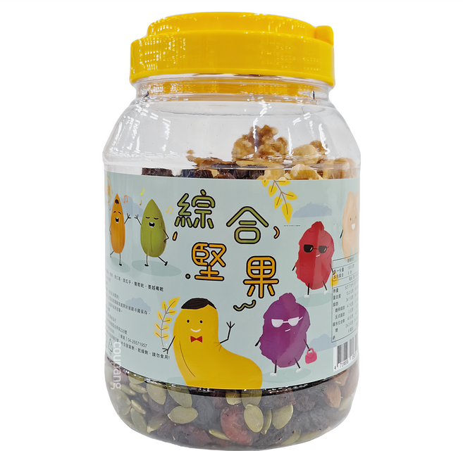 健康綜合堅果, 600g, 1罐