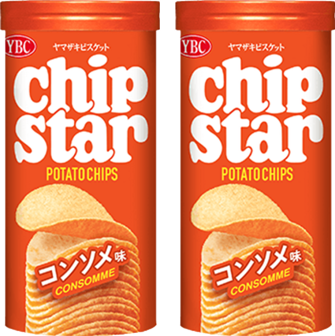 YBC 洋芋片 小 湯汁味, 45g, 2罐