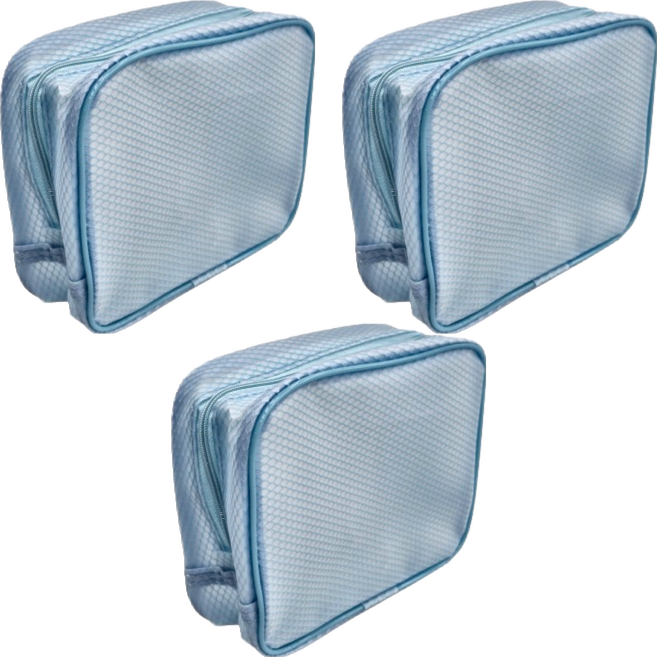 CHIFUN SENHUO 祈樂森活 盥洗包方胖包 3個