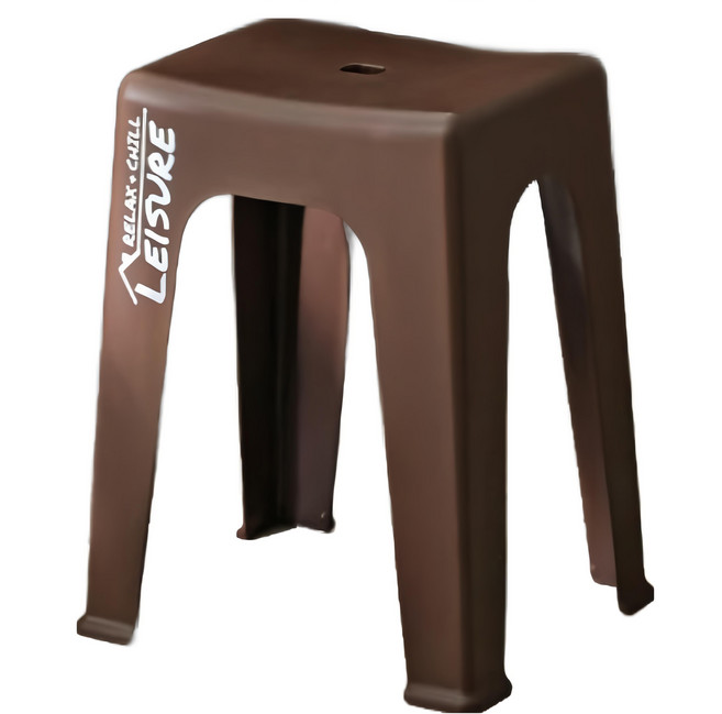 KEYWAY 聯府 想生活止滑椅 47cm, 咖啡色, 1個