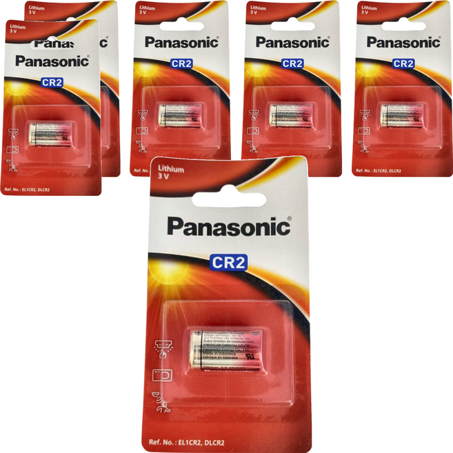 Panasonic 筒型鋰電池 CR2/1B, 1入, 6個