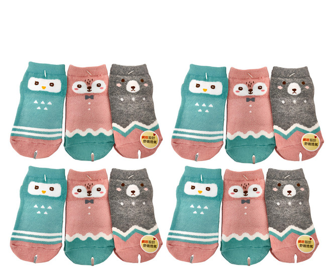 JY SOCKS 靴下屋 女幼兒襪 3雙 網眼設計舒適透氣 台灣製造