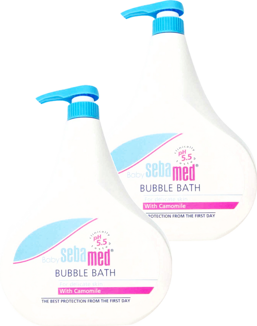 Baby sebamed 施巴 嬰兒泡澡沐浴露, 1L, 2瓶