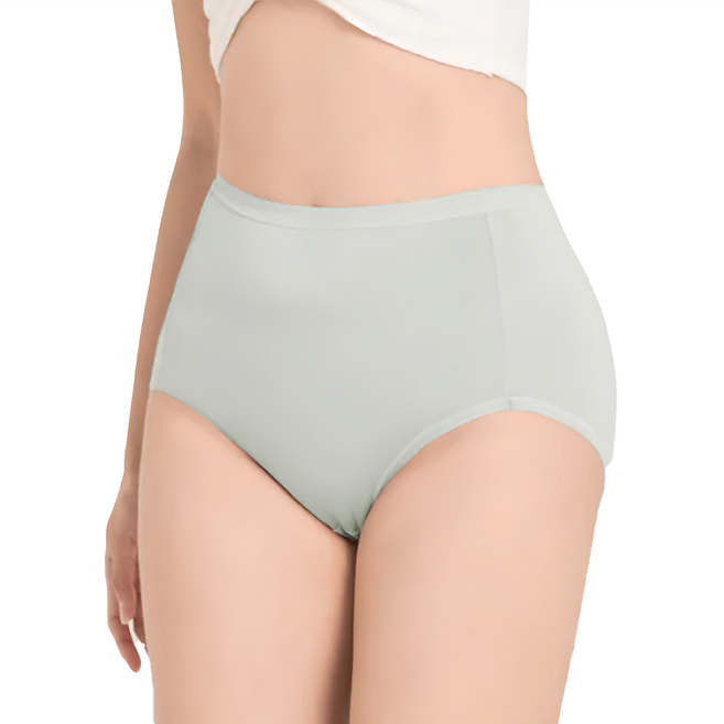 GIAT 吉亞特 石墨烯柔感防漏生理褲 素面款 530863, 淡灰綠