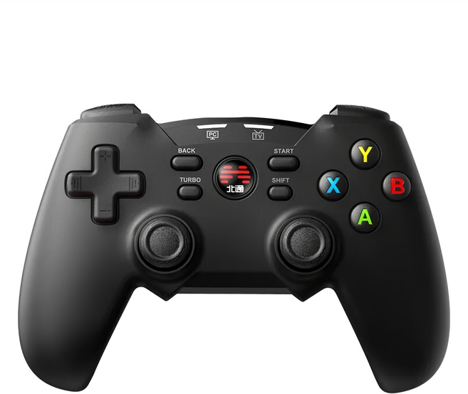 BEITONG 北通 蝙蝠 D4 遊戲手把 無線版 黑色, 1個