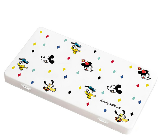 收納王妃 迪士尼口罩收納盒, 菱形米奇, 1個