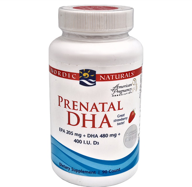 Nordic Naturals 孕沛喜魚油膠囊 01 NN34, 90顆, 1罐