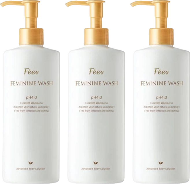 Fees BEAUTE 私密呵護浴潔露, 250ml, 3瓶