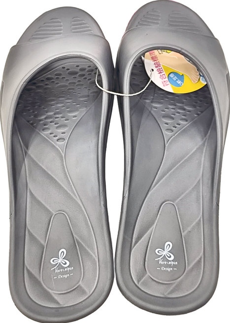 Vero&Nique 維諾妮卡 舒適便利室內拖鞋 灰色 XL, 1雙