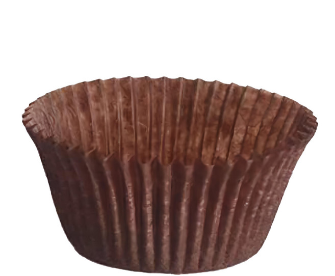 穀典 蛋糕烘焙用防油紙杯 75 x 33mm, 金磚, 1組, 600入