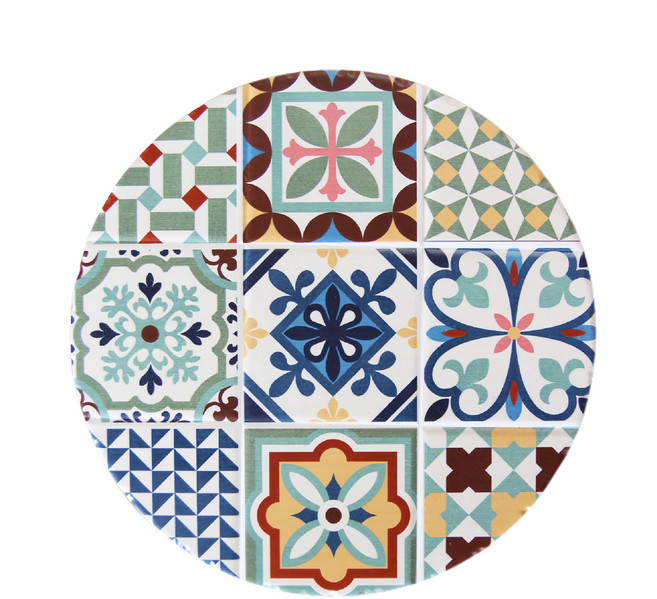 TROMSO 西班牙復古花磚陶瓷隔熱墊, C53, 1個