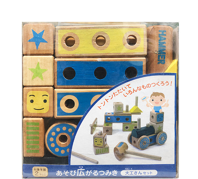 WOODY PUDDY 積木火車, 1組