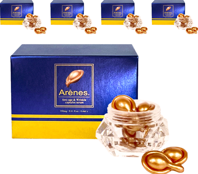 Arenes 愛霓思 童顏皺效熨斗膠囊 Anti-age & Wrinkle capsules serum 7顆, 350mg, 0.4ml, 5盒