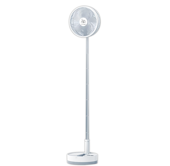 I-Cool 鋁合金 ABS塑料 摺疊 風扇 白色 充電式 可伸縮 擺頭 遙控 9吋 1370g MY-P10 原廠保固