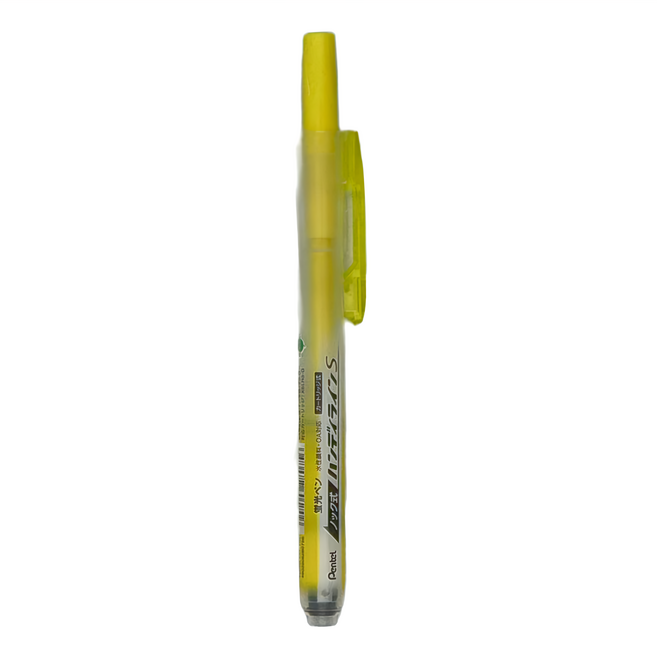 Pentel 飛龍文具 自動螢光筆 SXNS15-G 10支, 黃色, 1盒