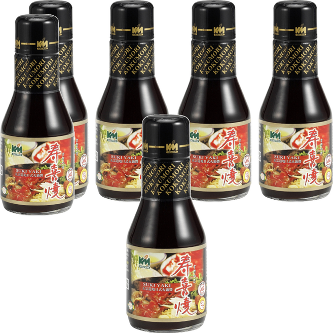 KOKUMORI 穀盛 壽喜燒醬, 260g, 6瓶