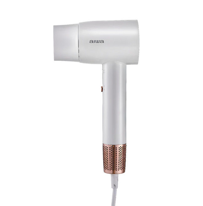 aiwa 愛華 1300W 高速吹風機 5 檔控溫 AHSD-2062 負離子 白色
