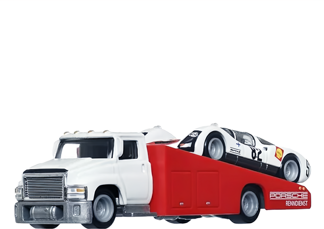 Hot WHeeLs 風火輪 PREMIUM 新運輸車組 66 保時捷 906 3歲以上, 1組