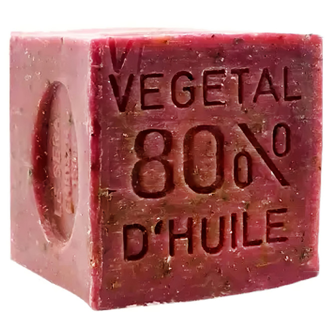 LE SERAIL 席哈爾 紅酒葡萄花粒植萃馬賽皂, 150g, 1個