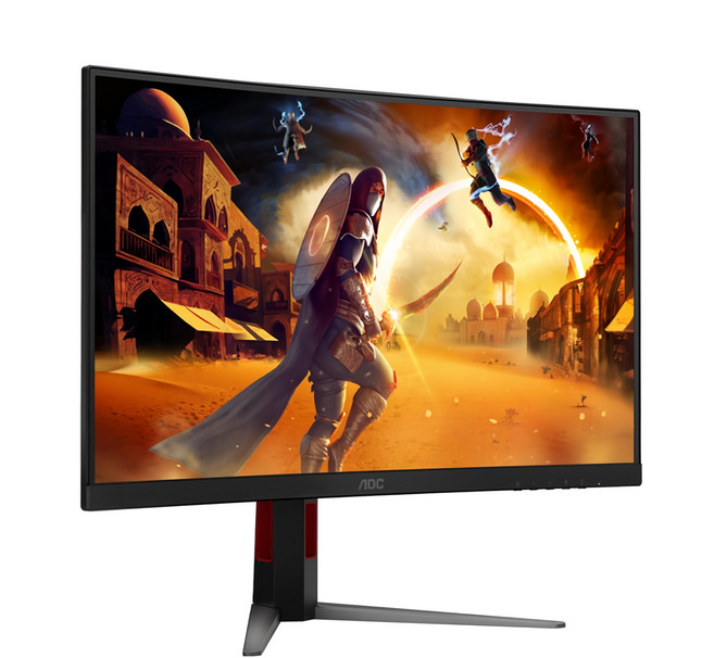 AOC HDR曲面電競螢幕 27型/2K/180Hz/0.5ms/VA, 27吋, CQ27G4