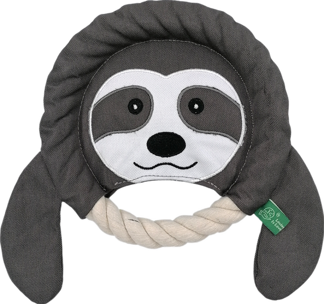 V-PET 發聲耐咬飛盤玩具, 樹獺, 1個