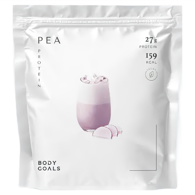 BODY GOALS 全素多效豌豆蛋白飲 PRO大包裝 濃芋歐蕾, 1000g, 1包