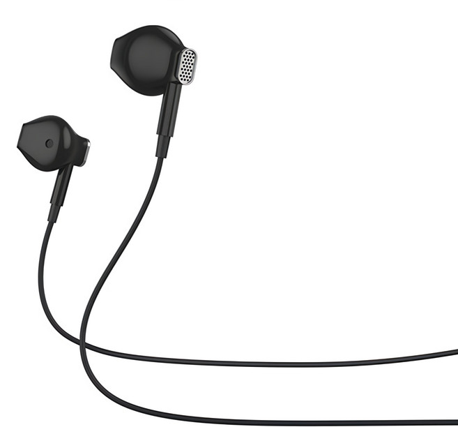 Celebrat D12 TYPE-C 耳塞式可通話耳機 14.2mm驅動單元 1.2m TPE線材 20Hz-20KHz, 黑色