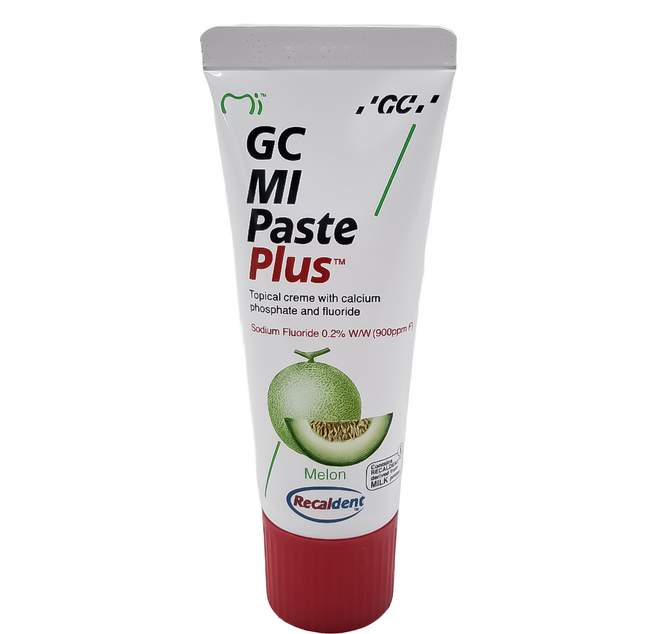 GC 而至 Tooth Mousse 而至牙齒乳膏 含氟 哈密瓜, 40g, 1條