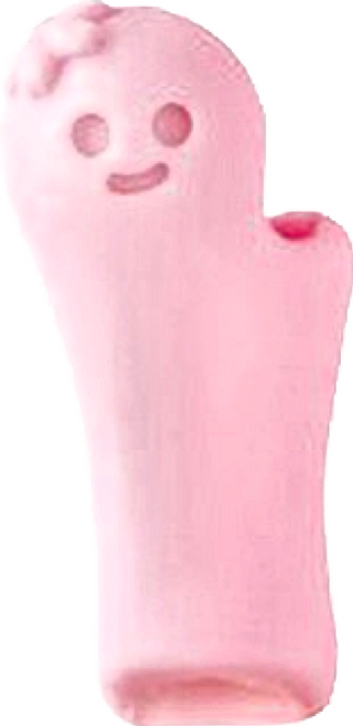 日本 SONiC 麻糬握筆器 右手 SK-6417, 粉 + 黃, 2個