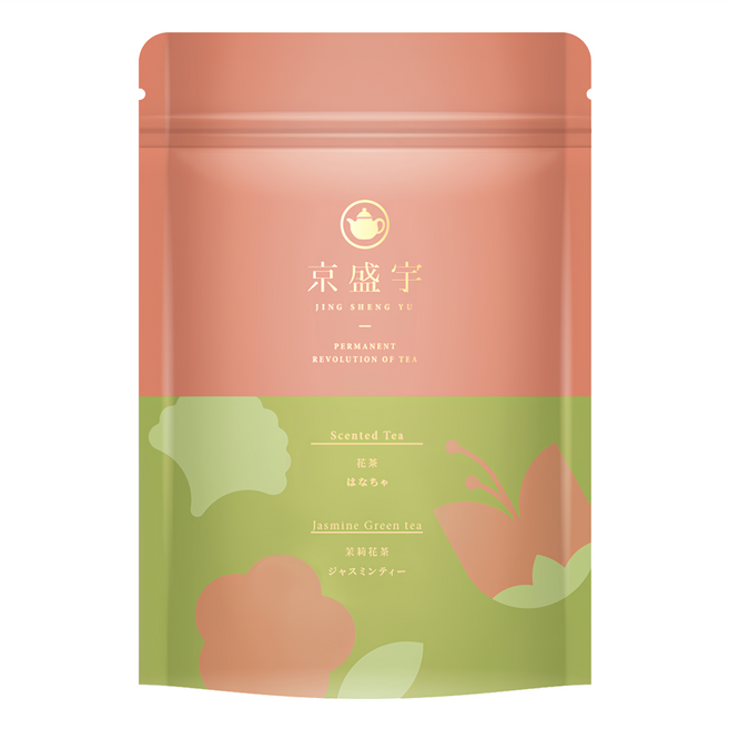 京盛宇 花茶系列 茉莉花茶, 10包, 2g, 1袋