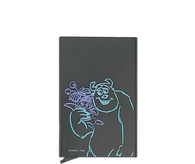 Disney 迪士尼 返校日自動金屬名片盒, 毛怪阿布, 1個