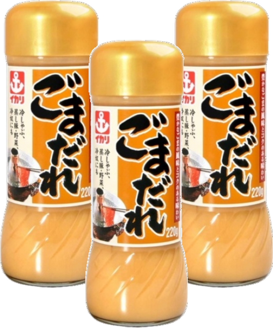 Ikari 伊加利 芝麻火鍋沾醬, 220g, 3瓶