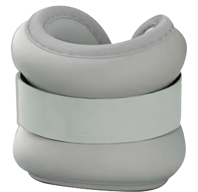 RUNWE 朗威 綁腿綁手細鐵砂運動負重沙袋, 星空灰, 1.5kg, 2入