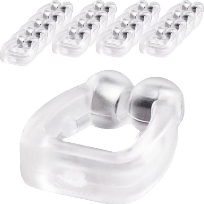 禾統 止鼾器 1.8 x 0.5 x 0.2cm, 18個