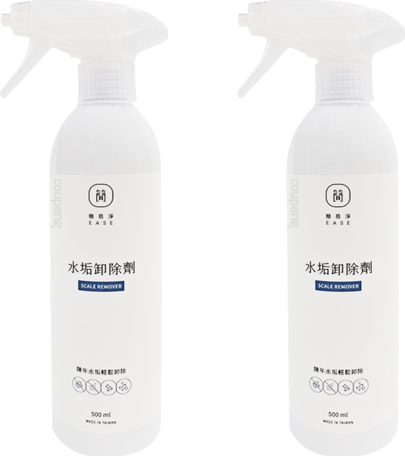 EASE 簡易淨 水垢卸除劑, 500ml, 2瓶