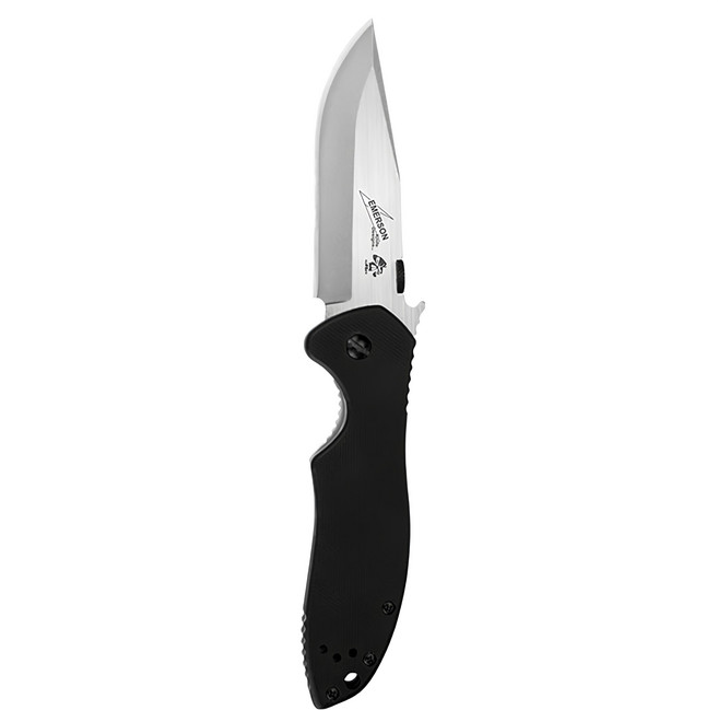 kershaw 折刀emerson cqc-6k石洗面d2鋼黑色g10握柄【ks6034d2】, 1入, 握柄 黑色