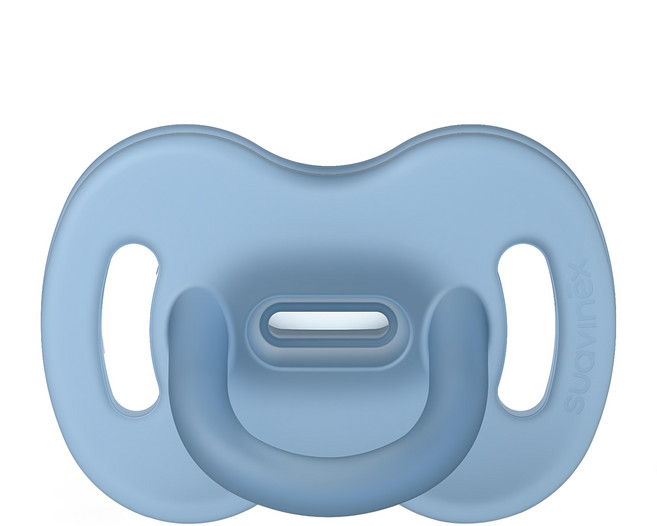 suavinex 蘇維妮 帶蓋小號收納盒 矮款, 第一階段(0-6個月), 藍色, 1個