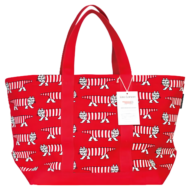 LISA LARSON cat bag 手提袋, 紅色