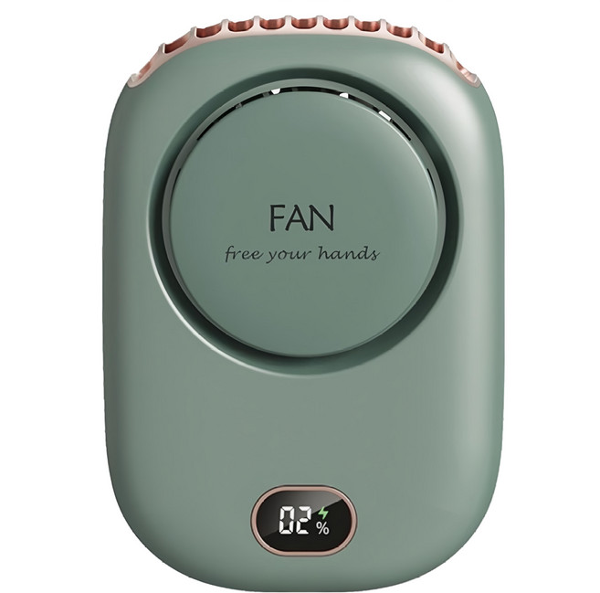 掛頸小風扇, 綠色, DQ203