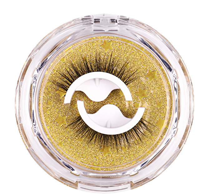 Mass 迷人眼神假睫毛 免膠水輕鬆配戴/防風防水穩固不脫落, 1組, DW12 小惡魔款