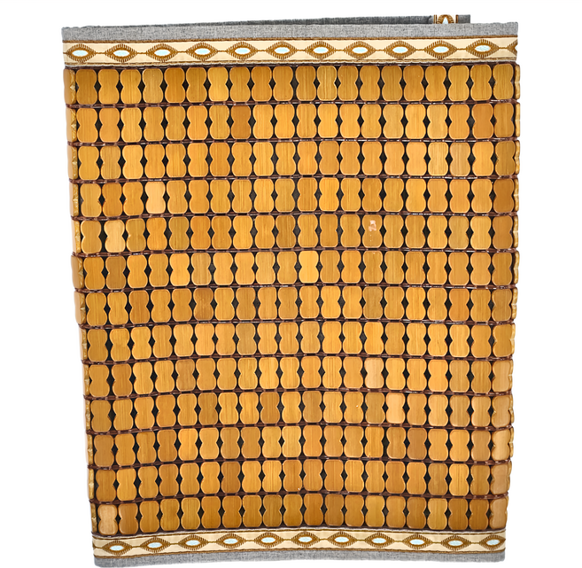 Mexsmon 美思夢 舒眠驅蚊碳化 麻將竹坐墊 雙人, Natural bamboo color