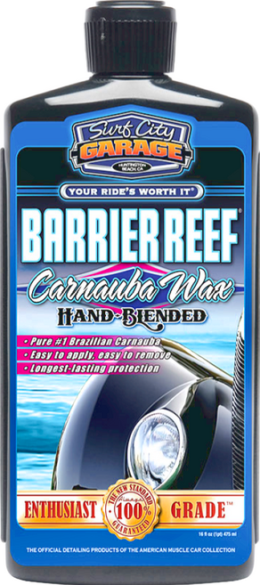 SURF CITY GARAGE 衝浪城車庫 大堡礁棕櫚美容蠟 巴西棕櫚 容易塗抹 容易去除 持久保護, 475ml, 1瓶