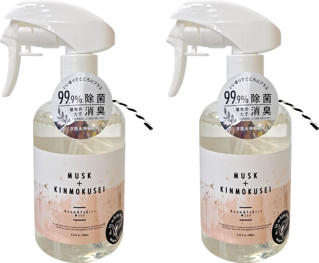 more room 香氛噴霧 白麝香 + 金木犀, 280ml, 2瓶